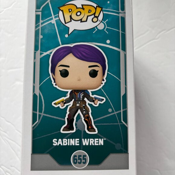 NEW Star Wars Sabine Wren Exclusive Funko Pop Figure #655 - Picture 4 of 8